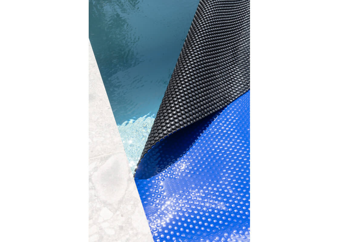 Couverture à bulles bleue - Piscines Waterair