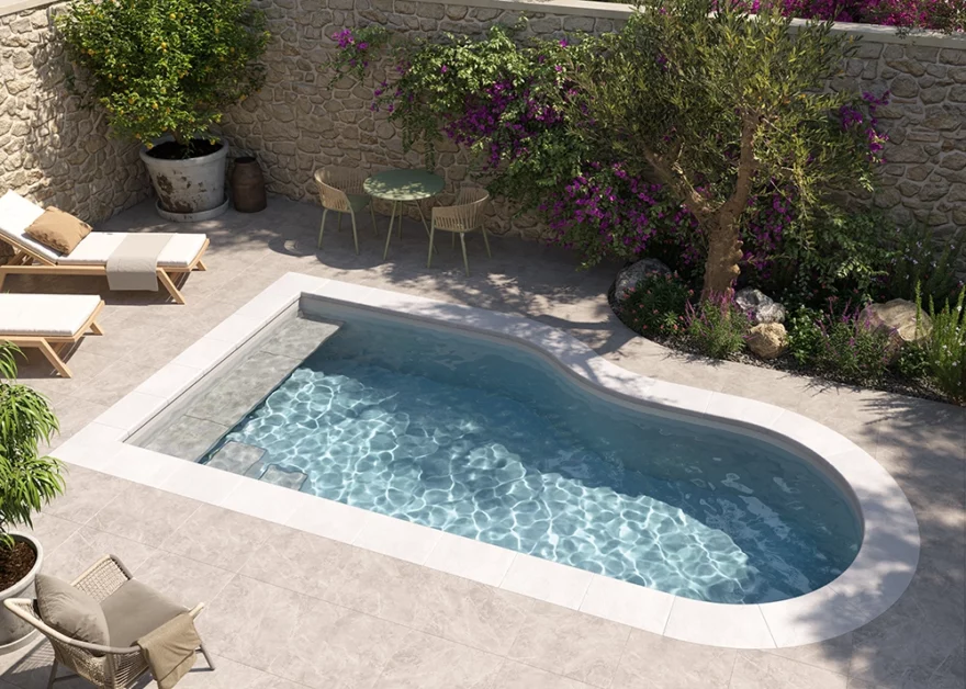 piscine slim waterair