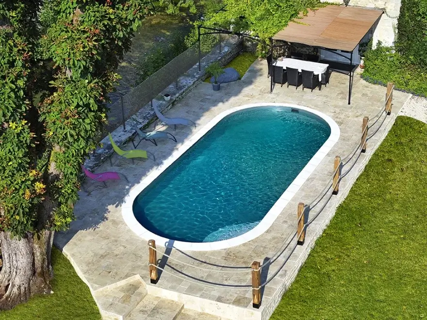 piscine ovale Waterair