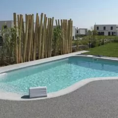 Piscine de forme libre cléa